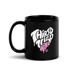 Thirst Trap Xoxo Black Glossy Mug