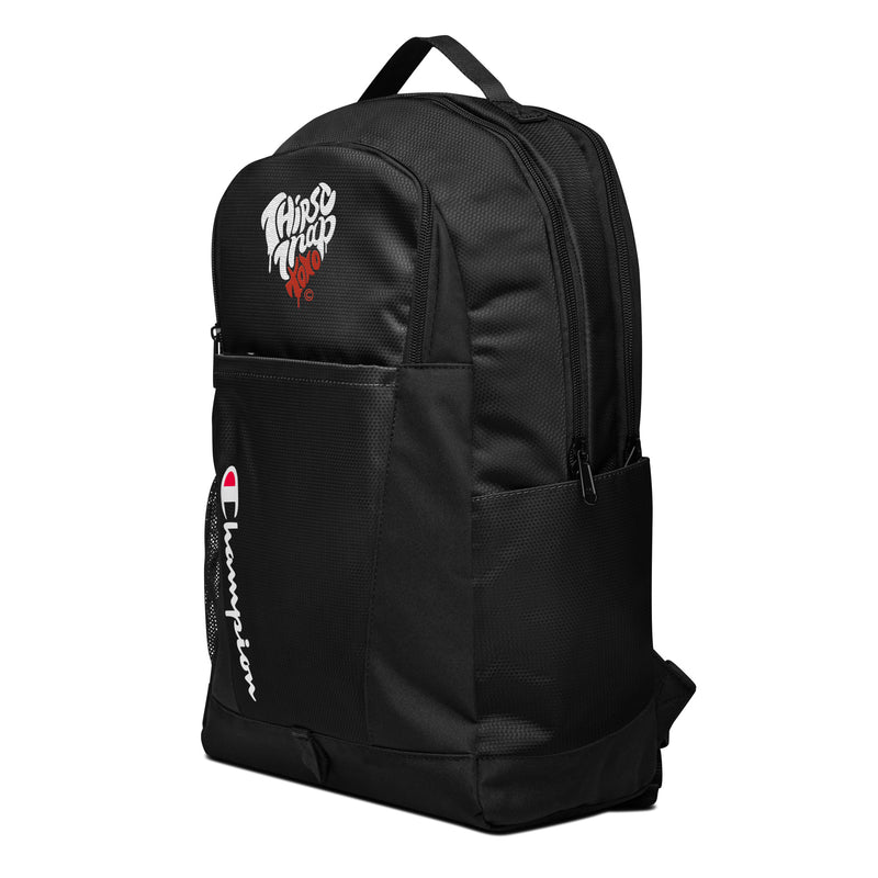 Thirst Trap x Champion Colab backpack