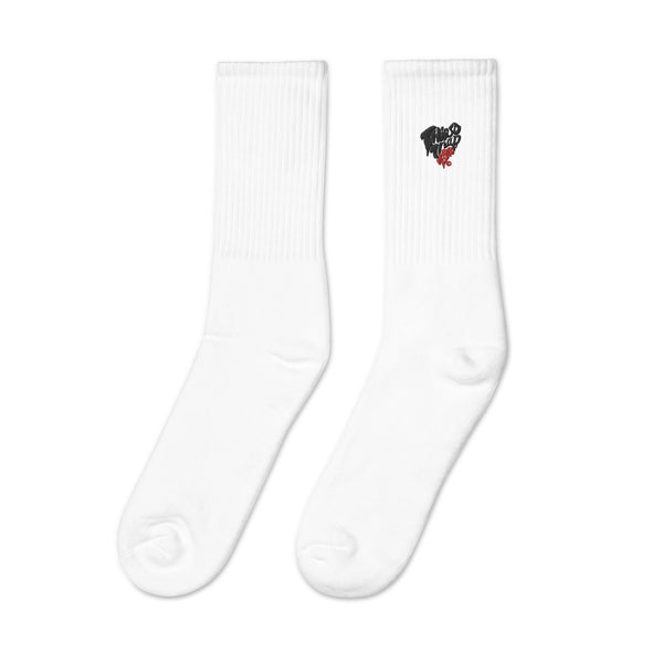 THIRST TRAP XOXO Embroidered socks