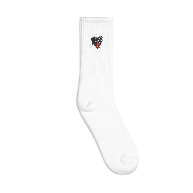 THIRST TRAP XOXO Embroidered socks