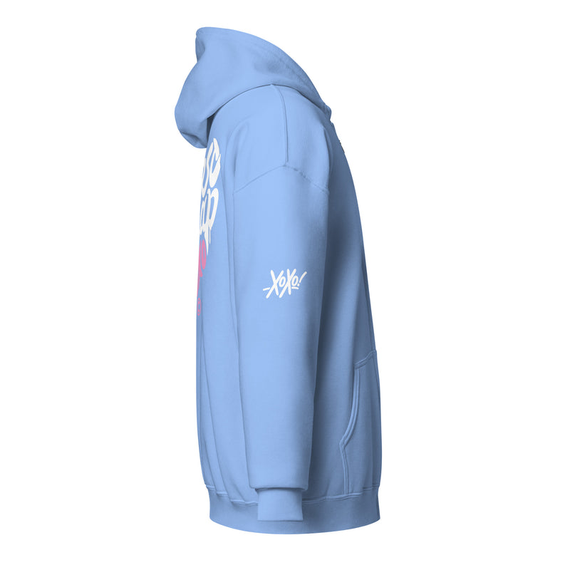 THIRST TRAP XOXO ZIPPER HOODIE